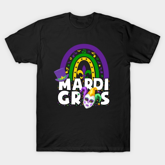 Mardi Gras party T-Shirt by ProLakeDesigns